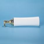 350ml 400ml 500ml OEM round shape plastic salon shampoo airless body pump
