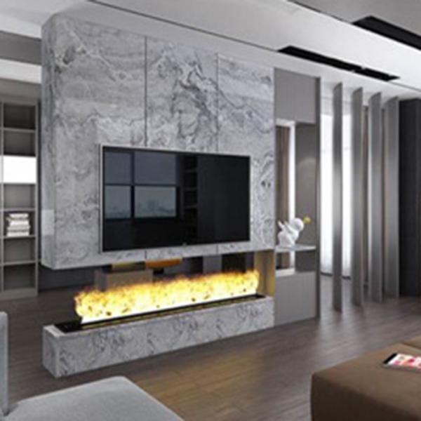 Buy cheap Adjustable Remote Control Media Wall Mounted Led Flame Decor Electric Water Vapor Fireplace from wholesalers
