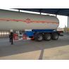 Buy cheap 3 Axle 54.76 CBM Liquid Petroleum Gas Lpg Trailer With Mechanical Suspension from wholesalers