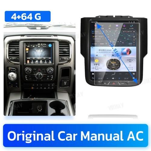 10.5 Inch Touch Screen 8 Core Android Car Radio For Dodge Ram 1500 2013-2018
