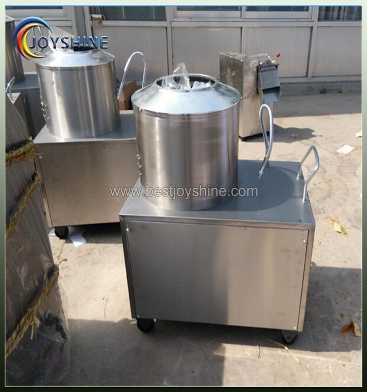 Stainless Steel Peeling And Cutting Machine For Industrial Fruit And Vegetable Processing