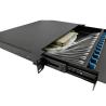 Buy cheap Sliding Fiber Optic Patch Panel 12 Port Rack Mounted 1U 19 Inch from wholesalers