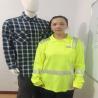 Buy cheap 7oz Yellow Hi Vis Workwear FR Knitted HRC2 Safety Shirt from wholesalers
