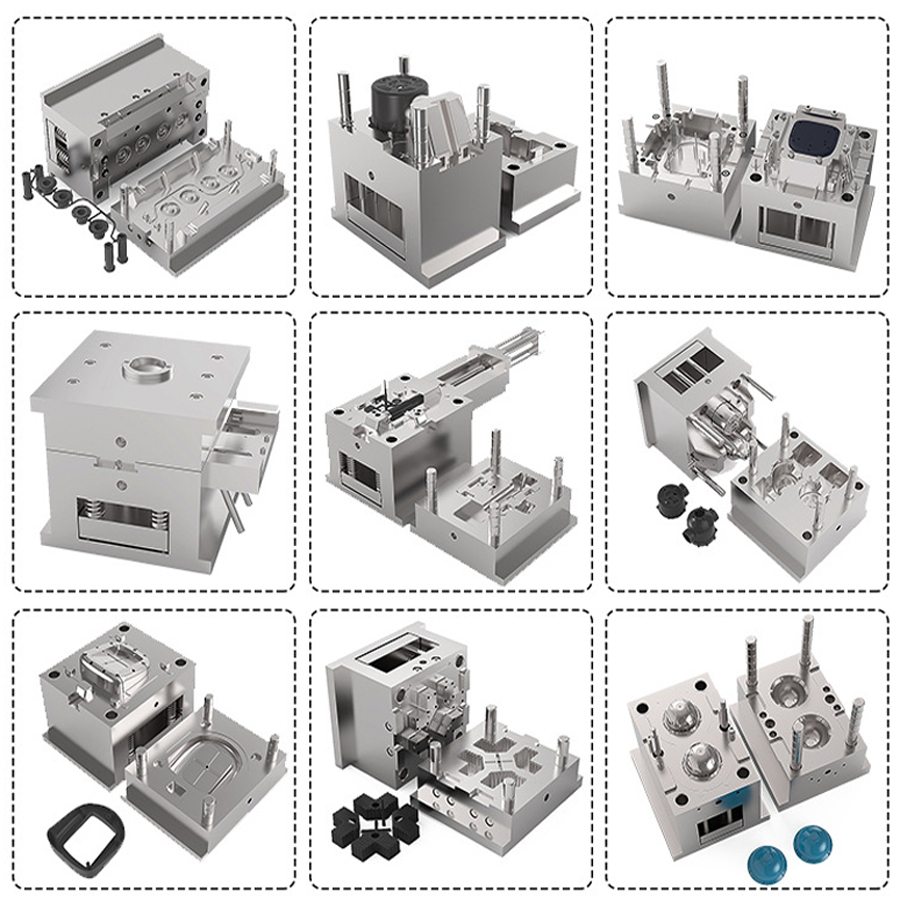 Highly Accurate Rubber Moulding Parts Molded Silicone Parts Custom Service