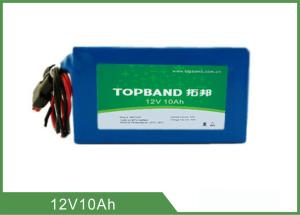 China Prismatic Lithium Iron Phosphate Lifepo4 Batteries , Lithium Iron Phosphate 12V10AH on sale