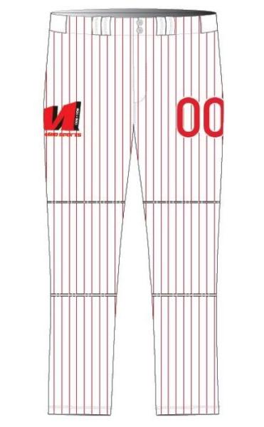 Buy cheap Long Inseam Pants Baseball Teamwear 300gsm Powersports Fabric from wholesalers