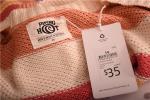 Girls Striped Sweater Cardigans Fashion And Casual cheap price two color autumn