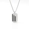 Buy cheap Personalized, fashionable, simple accessories, stainless steel high-end pendant, men's necklace, romantic, trendy, creative accessories from wholesalers