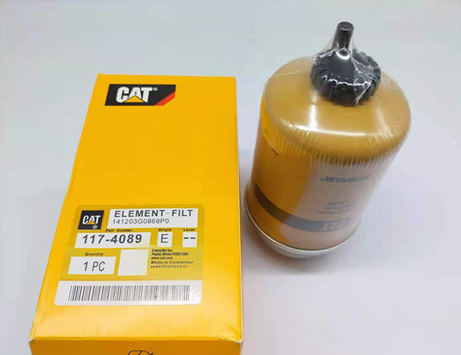 E320B E323D Caterpillar Fuel Water Separator Filter 117-4089