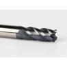Buy cheap Corner Radius Carbide End Mill 4 Flute HRC55 0.5UM Grain Size Round Ball Milling Cutter from wholesalers