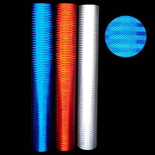 Quality PET Micro Prismatic Reflective Sheeting Vinyl Roll For Traffic Safety for sale