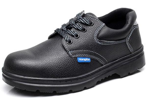 European Standard Genuine Leather Waterproof Men Industrial Steel Toe Work And