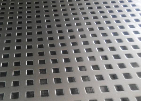 Buy cheap Square Hole Perforated Metal Mesh Sheet Stainless Steel 304 316 304L 316L from wholesalers