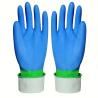 Buy cheap Bi Color Flocklined M60g Dish Wash Hand Gloves For Household from wholesalers