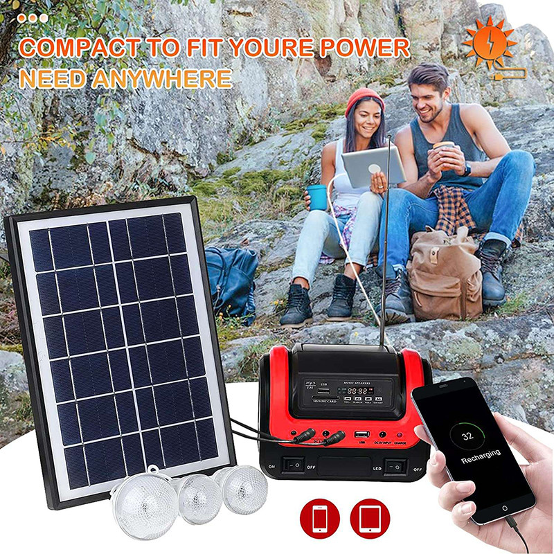 Outdoor Solar Light Bulbs Rechargeable Home Camping Lamp Chicken Coop Lights