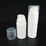 Skin Care Plastic PP 15ML Airless Makeup Pump Bottle