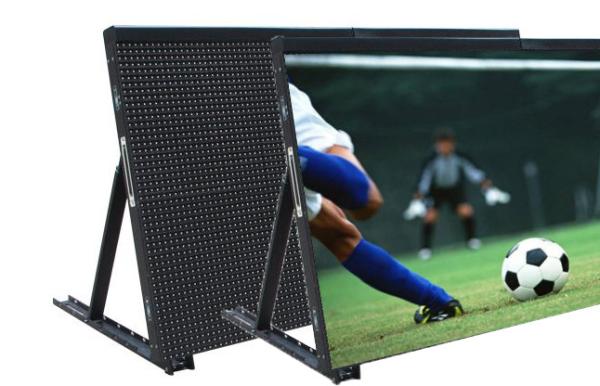 Buy cheap SMD 3535 Advertising Stadium LED Display P10 Outdoor Waterproof Soft Mask from wholesalers
