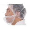 Buy cheap Breathable Anti Dust Single Elastic Nonwoven Beard Cover 10gsm from wholesalers