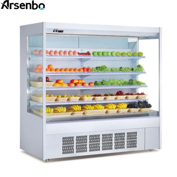 Buy cheap 220V Commercial Open Display Case Cooler Multiscene Antiwear from wholesalers