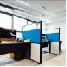 Buy cheap Blue Single Cubicle Office Workstation Desks 30mm With Divided Boards from wholesalers