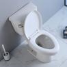 Buy cheap Elongated 2 Piece Toilet Watersense Commercial Toilets Soft Closed PP Seat from wholesalers