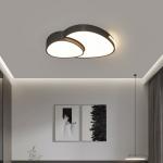 "Modern Minimalist Atmosphere Living Room Lamp Home led square ceiling lamp(WH