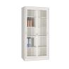 Buy cheap Sliding Glass Doos Cupboard Steel Filing Cabinet With Cyberlock from wholesalers