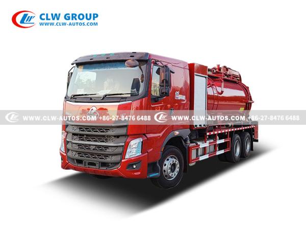 Buy cheap 16CBM Vacuum Suction Truck Rhd Hauling Sewage Water To Disposal Sites from wholesalers
