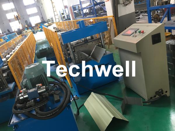Buy cheap Color Steel Plate , Galvanized Steel Roof Ridge Valley Roll Forming Machine For Making Ridge Cap , Ridge Tile from wholesalers