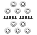 16mm Round Carbide Insert Cutter Woodturning Tips Fits Wood Lathe Turning Tools