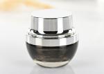 Black Cosmetic Glass Bottles Lotion Bottle Set Cream Jar 50g Cartons Packing