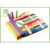 Buy cheap Wooden Stained Colored Flat Craft Sticks With Various Size And Color from wholesalers