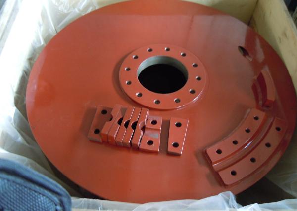 Buy cheap Customized Multilayer Cable Winch Drum , Steel Cable Drum Alloy Steel Red from wholesalers