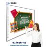 Buy cheap OEM IR Interactive Electronic Smart Whiteboard Finger Touch 82inch from wholesalers