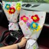 Buy cheap 20x35cm Finished Dopamine Creative Bouquet Cartoon Artificial Flower Bouquet Multiple Color for Girlfriend Birthday Present from wholesalers