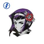 Custom high quality metal dye color soft enamel lapel pin for hot sales