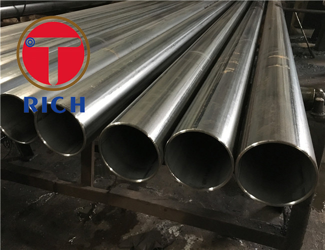 Electric Resistance Carbon Steel Welded Pipe Astm A214 Standard In Round Shape