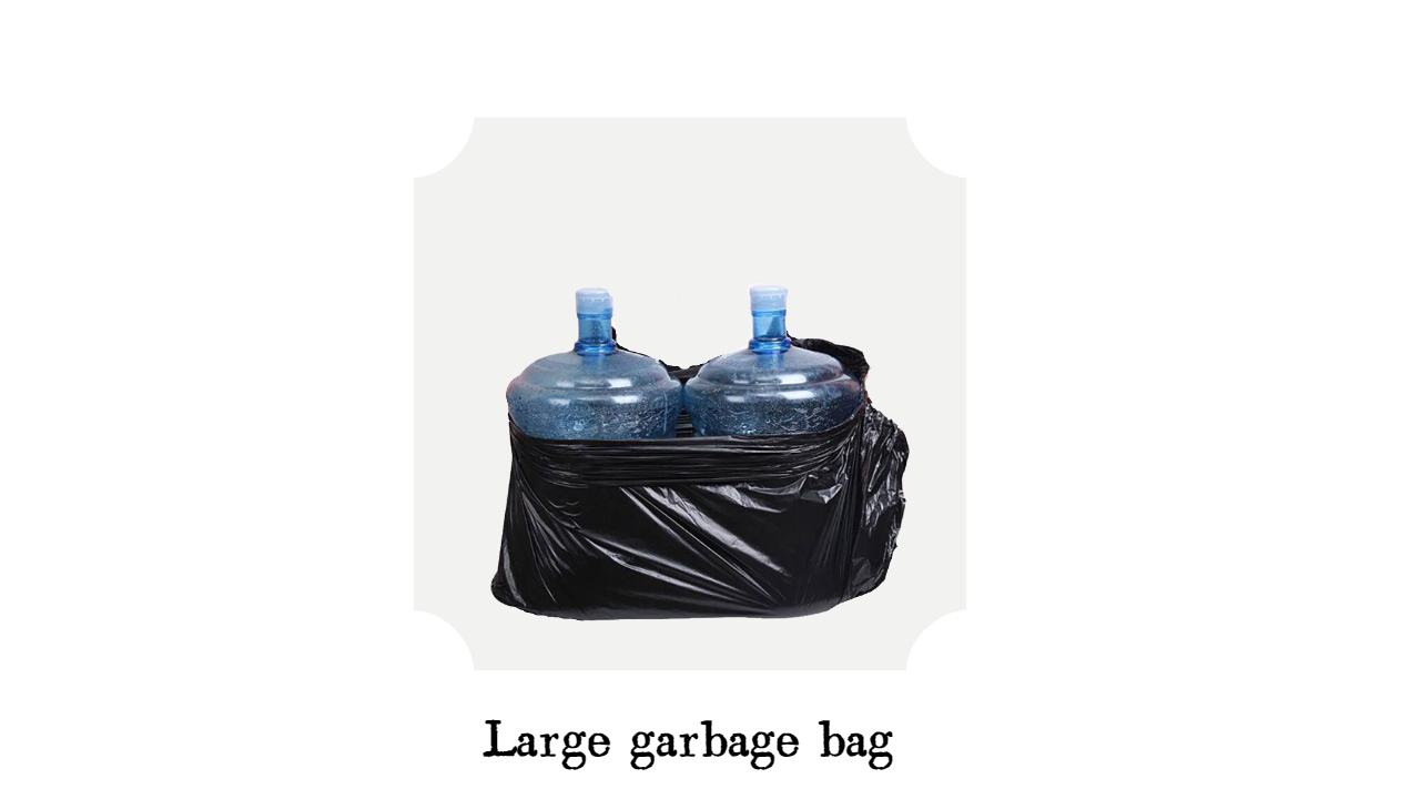 Colorful Recycled PE Garbage Bag Drawstring Trash Bag for Eco-Friendly Waste Solution