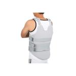 Thermoplastic thoracolumbar orthosis lumbar spine support upper back fracture