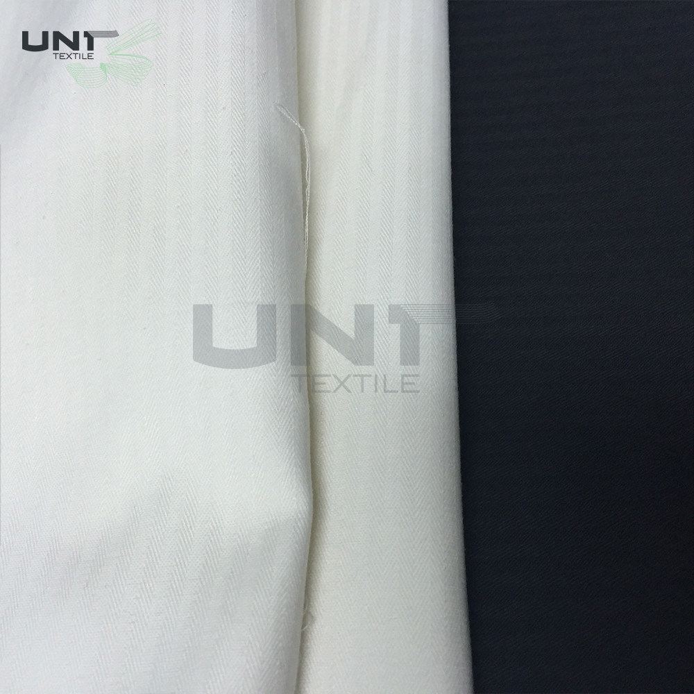 Herringbone Pocket Fabric For Trousers T/C 65/35 45S 133 X 72 Interlining Material