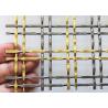 Buy cheap 3.3mm 30m Antique Brass Decorative Woven Wire Mesh Grilles For Cabinet Doors from wholesalers