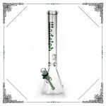 7MM Thick Glass Beaker Bong 17 Inches Tall Glass Hookah Pipes