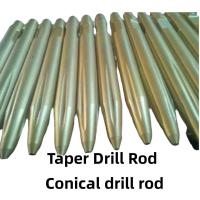 Buy cheap Crushing Hammer Taper Drill Rod , Conical Drill Rod For Excavator Breaker Hammer product