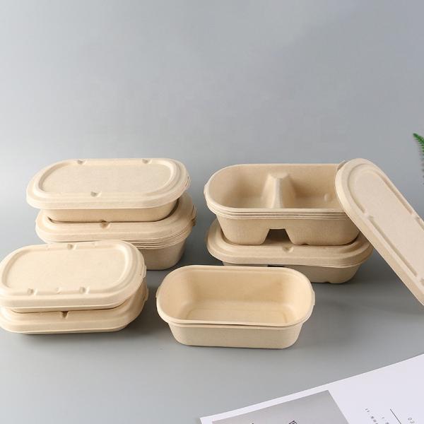 Buy cheap Disposable Lunch Biodegradable Take Away Food Package Container from wholesalers