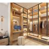Buy cheap 18mm Chipboard Walk In Closet Wardrobe With Sliding Doors Women Clothing from wholesalers