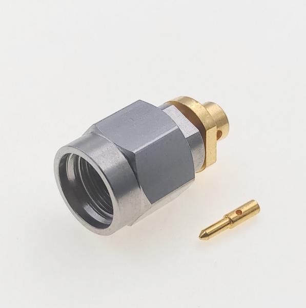 Buy cheap 40GHz 2.92mm Male Waterproof Coaxial Connector Straight Soldering For Cable from wholesalers