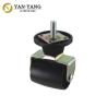 Buy cheap fashion shape Sofa Leg, black color for furniture Leg accpet customized from wholesalers