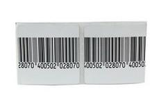 Buy cheap ABNM EAS RF soft label with barcode for supermarket and retail store from wholesalers