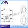 Buy cheap Convoluted Industrial air spring for Double Firestone air suspension bellows OEM W01-358-7557 air bag suspension from wholesalers