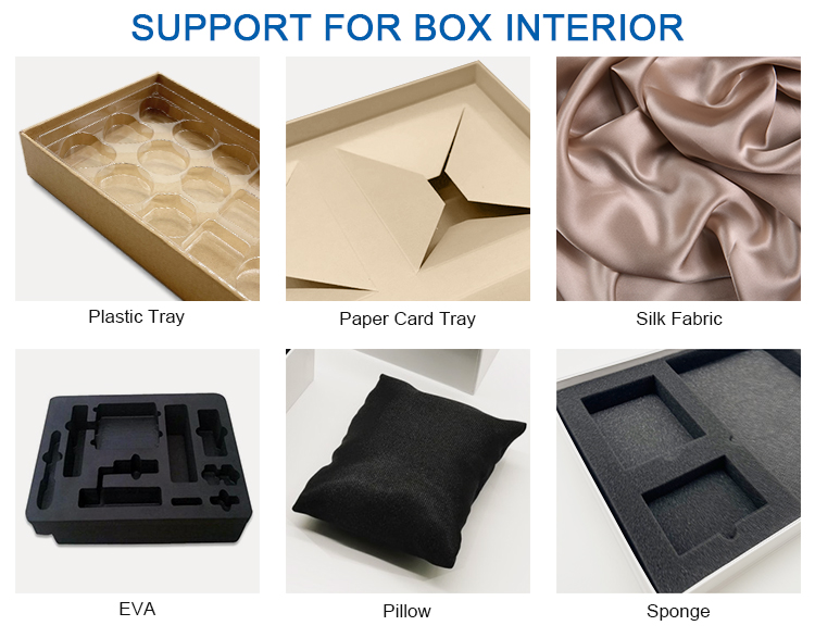 Watch Cardboard Rigid Packaging Box Square Shape Multipurpose